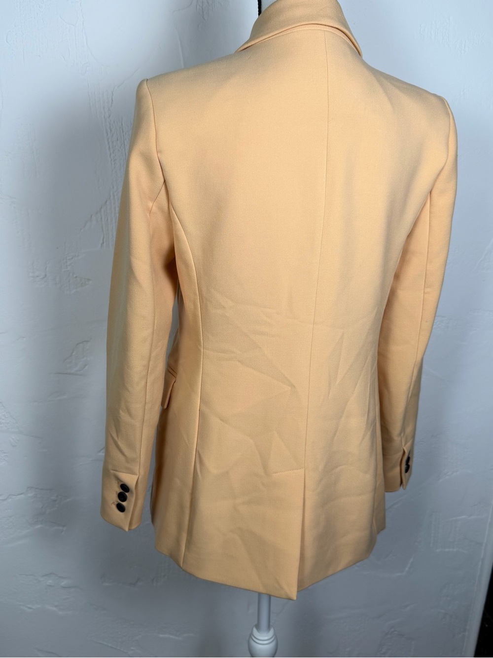 House of Harlow 1960  Double-Breasted Sherbet  Orange Blazer  - Clean and Fresh - Picture 8 of 16
